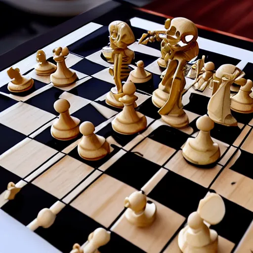 Image similar to Skeleton Chess