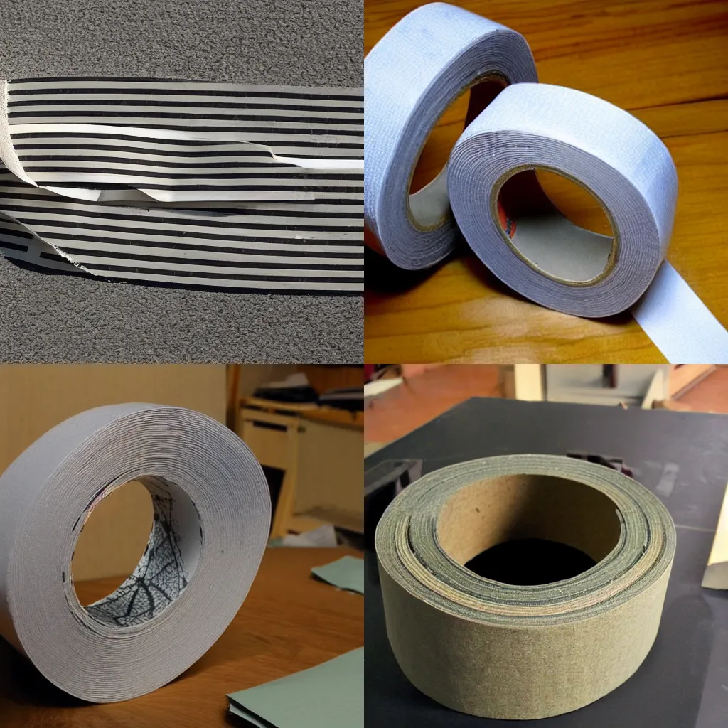 Prompt: topological map carved into a roll of duct tape