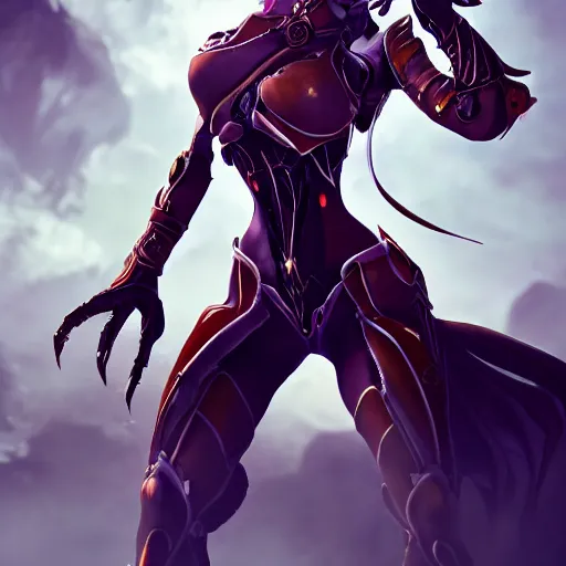 Prompt: highly detailed exquisite fanart, of a beautiful female warframe, elegant pose, holding a detailed epic kitgun, detailed hands, epic cinematic shot, DeviantArt, high quality artstation, HD render