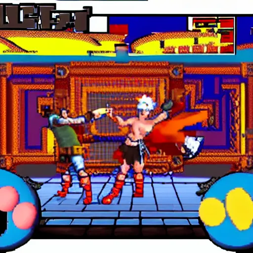 Prompt: Pirate Arcade Fighter Game For PSP.