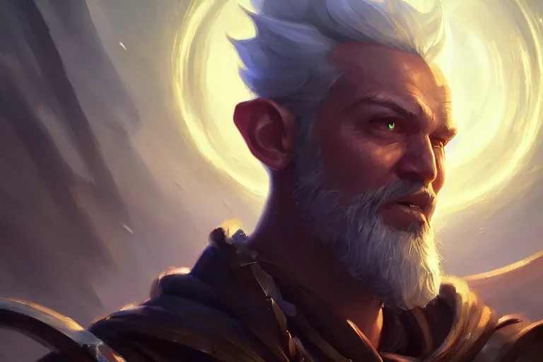 Image similar to [ important ] amazing portrait of viego [ / important ], hearthstone splash art, deiv calviz, splash art, natural light, elegant, intricate, fantasy, atmospheric lighting, by greg rutkowski, hearthstone splash art, hd wallpaper, ultra high details, cinematic composition