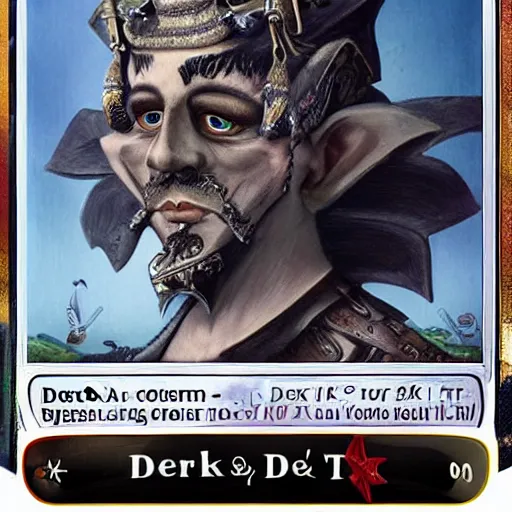 Image similar to Derk, the gark