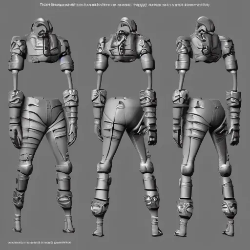 Prompt: kitbashing component, complex geometry, hard surface, hard surface, detailed, symmetric, unreal engine