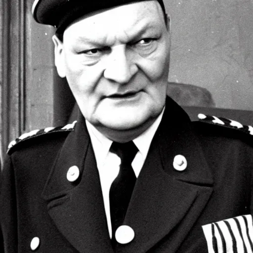 Image similar to herman goering in postman pat