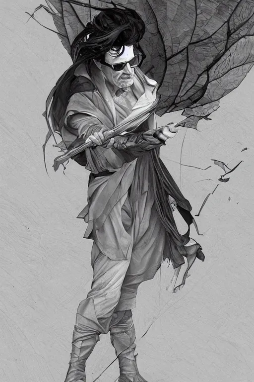 Image similar to full length a young Stan Lee on a caravaggio cloudy background, intricate, elegant, highly detailed, artstation, concept art, smooth, sharp focus, illustration, , digital art from artstation, digital art from deviantart, by Alphonse Mucha, Stjepan Sejic, Ruan Jia, and Mandy Jurgens, and Artgerm, maxfield parrish and william adolphe bouguereau