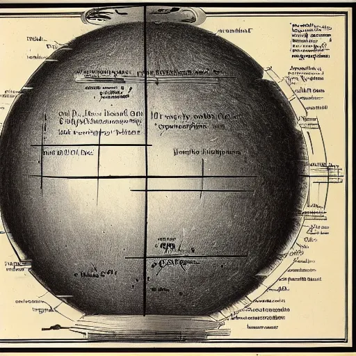 Image similar to blueprint of the planet venus with ancient civilization