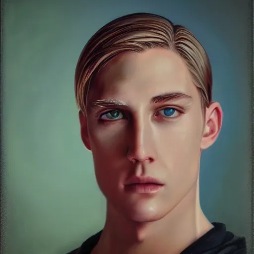 Prompt: erwin smith, oil painting, octane render, 8 0 s camera, portrait