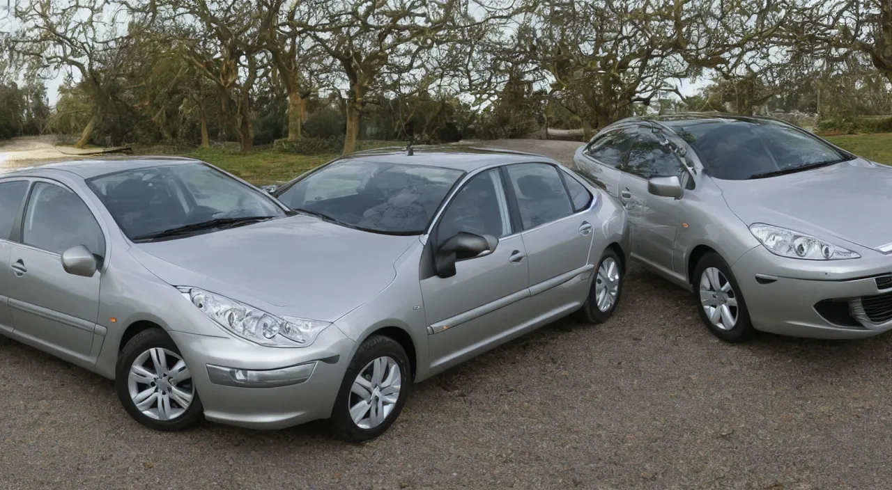 Prompt: Peugeot 407