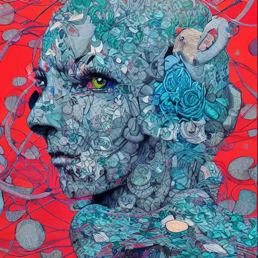 Image similar to by james jean,