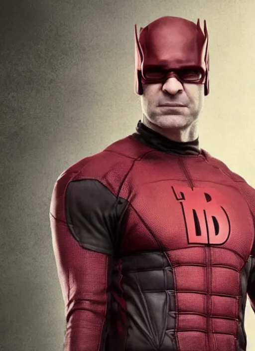Image similar to Saul Goodman as Daredevil