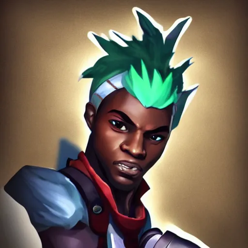 Prompt: ekko from League of Legends