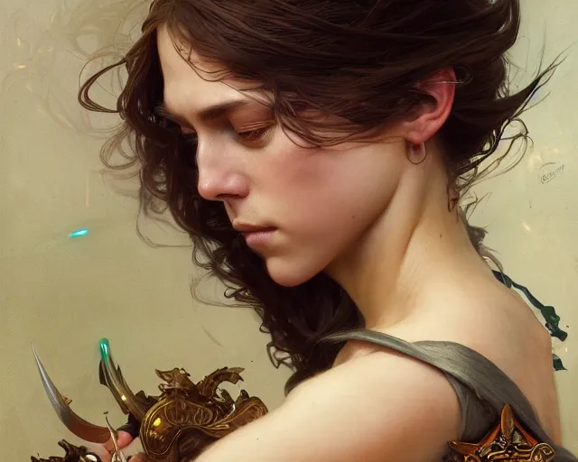 Prompt: photography of bruno walpoth, deep focus, d & d, fantasy, intricate, elegant, highly detailed, digital painting, artstation, concept art, matte, sharp focus, illustration, hearthstone, art by artgerm and greg rutkowski and alphonse mucha