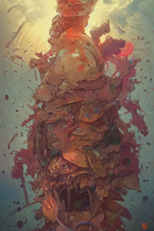 Image similar to Mario, nintendo, disco elysium, highly detailed, digital painting, artstation, concept art, smooth, sharp focus, illustration, art by artgerm and greg rutkowski and alphonse mucha and Wayne Barlowe and Zdislav Beksinski and Francis Bacon