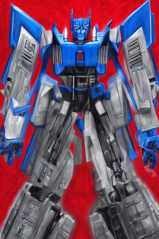 Prompt: optimus prime, highly detailed, digital painting