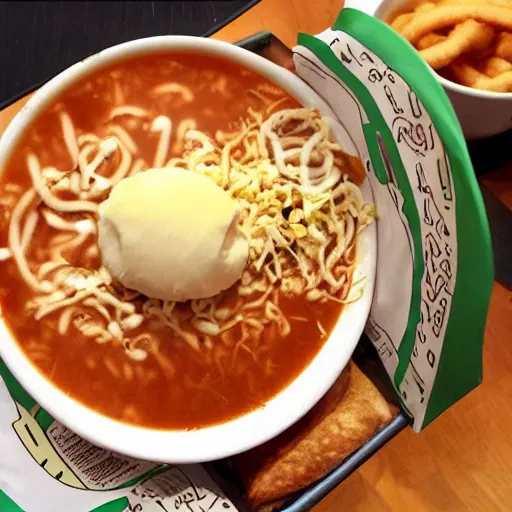 Prompt: Mcdonalds pozole