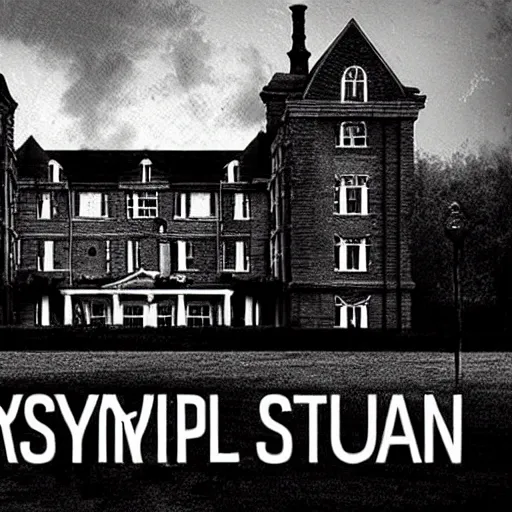 Prompt: people living in an asylum, cinematic, masterpiece, very detailed