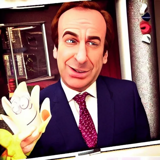 Prompt: “ saul goodman in jimmy neutron ”