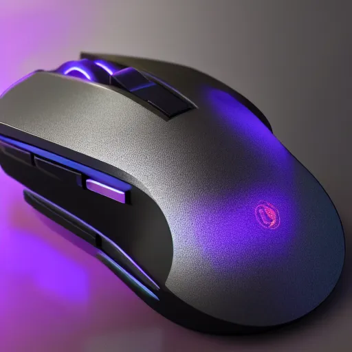 Image similar to cyberpunk style computer mouse, product photo, ultra detail, octane render