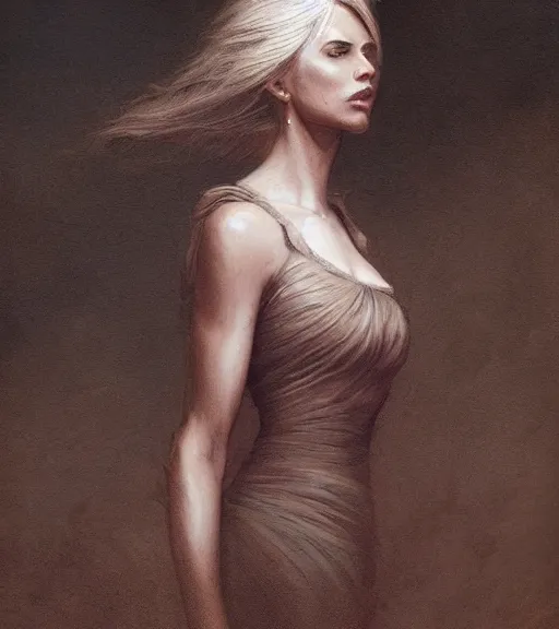 Image similar to Donald Trump in woman's clothing, in the style of greg rutkowski, symetrical, oryantalist, photo realistic, 8k, epic, ultra detailed, by Gustave Doré, by Marco Turini, by Artgerm, Deviantart in the style of Tom Bagshaw, Cedric Peyravernay, Peter Mohrbacher by William-Adolphe Bouguereau, by frank frazetta, symetrical features, joyful