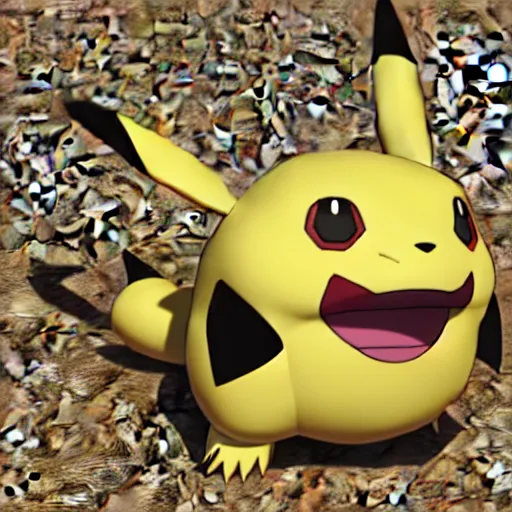 Prompt: new! pokemon, 3 d rendered