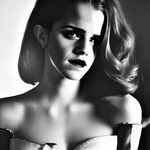 Image similar to Emma Watson as Jessica Rabbit, (Nikon, modelsociety, symmetric balance)