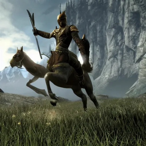 Steam Community :: Screenshot :: Skyrim's version of Gmod's T-pose on a  horse