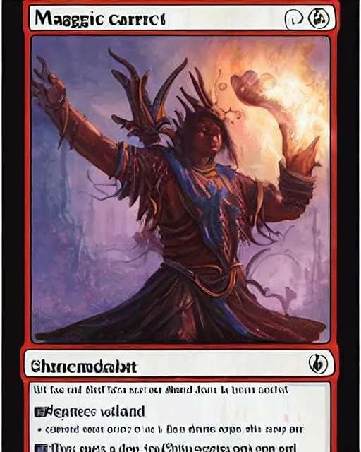 Prompt: magic the gathering instant card