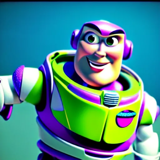 Image similar to buzz lightyear as a fish!!!!!!!! octane render, award winning, unreal engine, houdini render, studio light