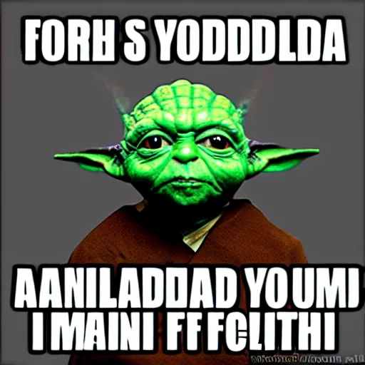 Prompt: islamic yoda