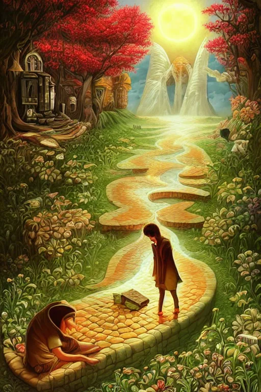 Prompt: by Jacek Yerka and Cyril Rolando