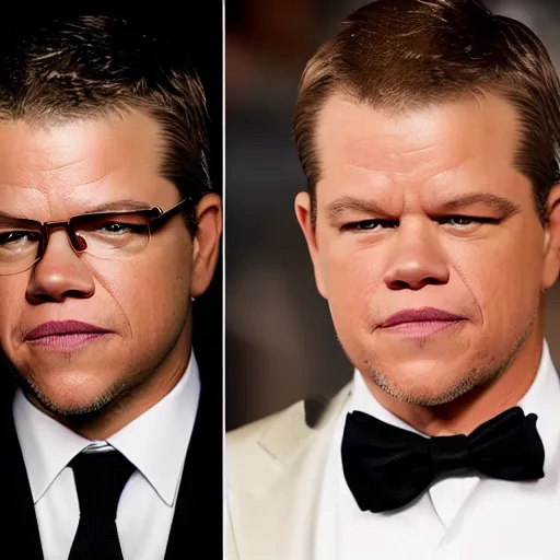 Image similar to matt damon for president