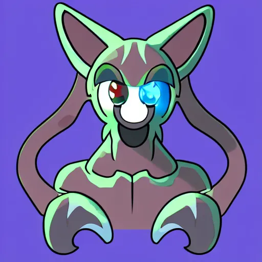 Image similar to discord logo as an anthropomorphic furry, furaffinity