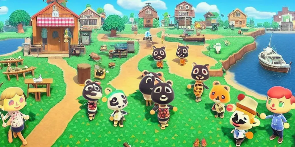 Image similar to “Animal crossing war crime trials”