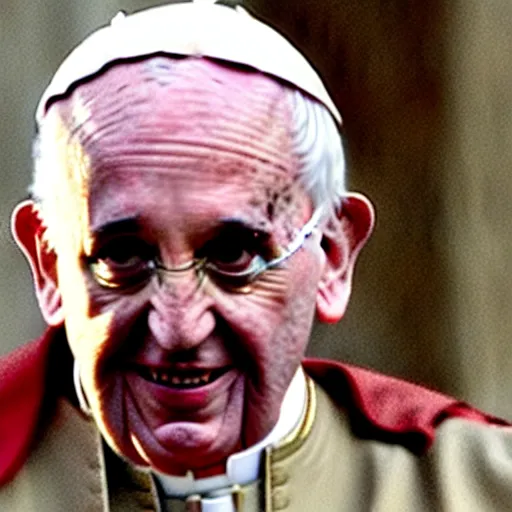 Image similar to the pope in saving private james ryan