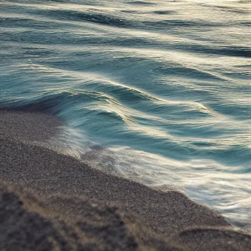 Prompt: waves crashing in on a stony beach, realistic, hdr, clear image, hdd, dynamic lighting,