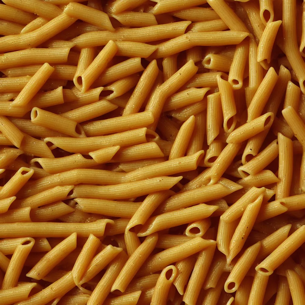 Image similar to penne pasta texture, 4k