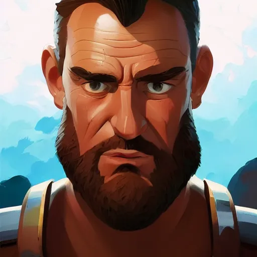 Image similar to face icon stylized minimalist ben hur, loftis, cory behance hd by jesper ejsing, by rhads, makoto shinkai and lois van baarle, ilya kuvshinov, rossdraws global illumination