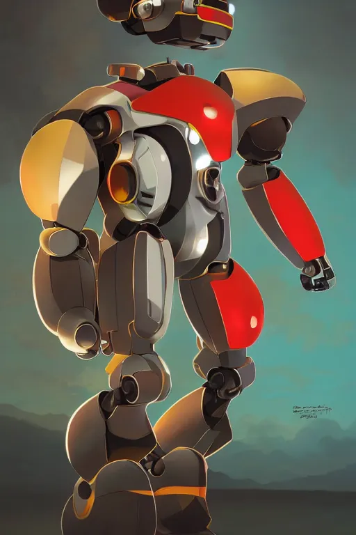 Image similar to metabots medabots medarotto medarot robot minimalist comics helmet mask neon cybereye, behance hd by jesper ejsing, by rhads, makoto shinkai and lois van baarle, ilya kuvshinov, rossdraws global illumination ray tracing hdr radiating a glowing aura