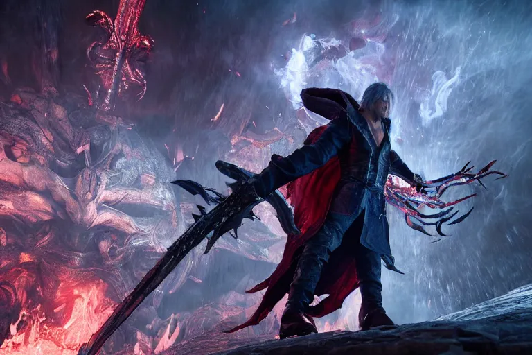 Wallpaper : Devil May Cry, devil may cry 5, Dante Devil May Cry