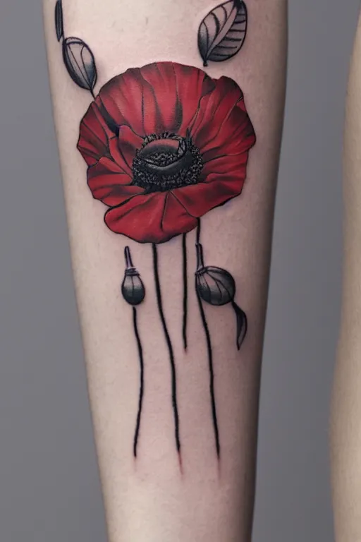 poppies tattoo | Just TeeJay's Blog