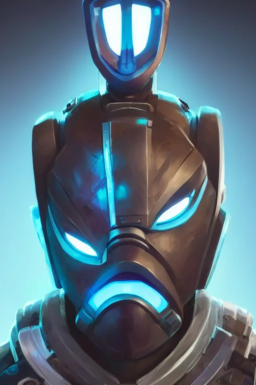 Image similar to epic mask helmet robot ninja portrait stylized as fornite style game design fanart by concept artist gervasio canda, behance hd by jesper ejsing, by rhads, makoto shinkai and lois van baarle, ilya kuvshinov, rossdraws global illumination radiating a glowing aura global illumination ray tracing hdr render in unreal engine 5