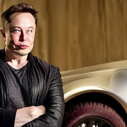 Image similar to Elon Musk in Cinderella