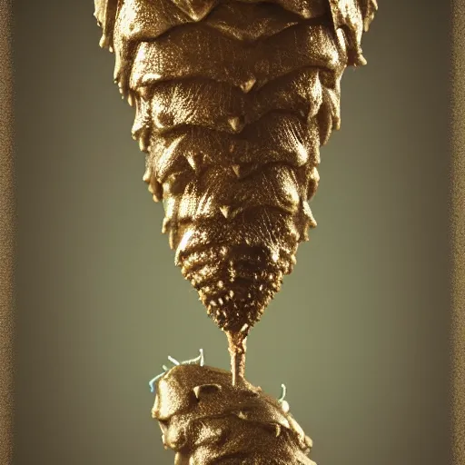 Image similar to hop cone juice, new england ipa, highly detailed silver nitrate photo, gold accents, smoky bar, surreal, intricate complexity, horror, trending on art station, photoreal, 8 k, octane render