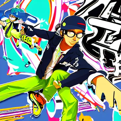 Image similar to Ryuta Ueda's Jet Set Radio