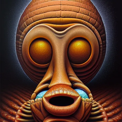 Image similar to leper messiah. by naoto hattori, hyperrealistic photorealism acrylic on canvas