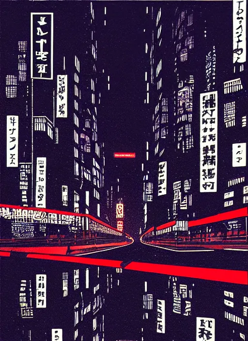Image similar to akira, night city, hyperrealistic