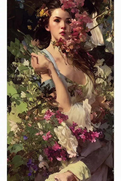 Image similar to 🌸✨::3, by Stanley Artgerm Lau, greg rutkowski, thomas kindkade, alphonse mucha, loish, norman Rockwell,