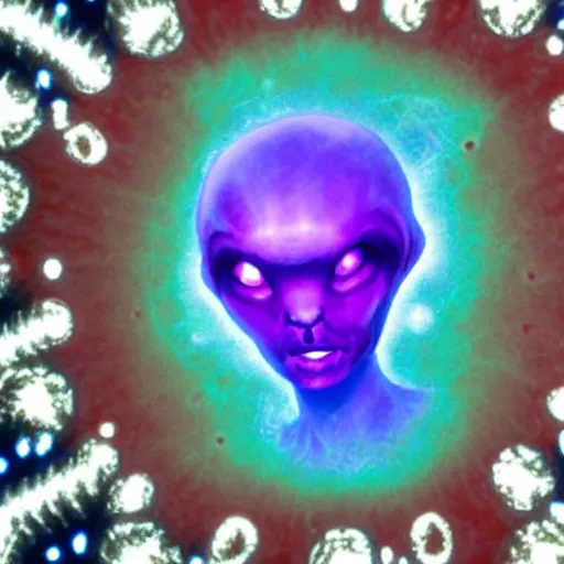 Prompt: a plasma alien being