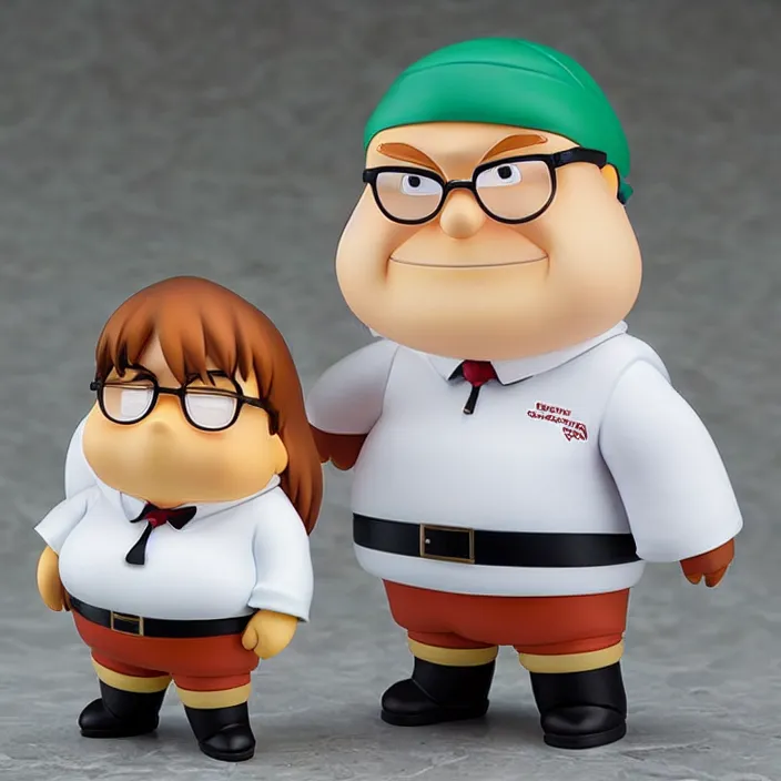 Image similar to peter griffin, an anime nendoroid of peter griffin, figurine, detailed product photo