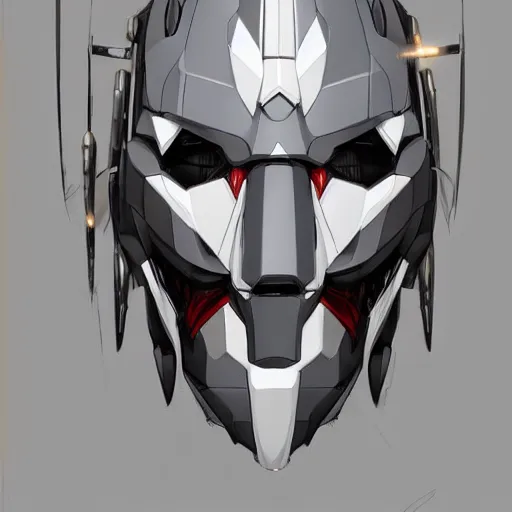 Image similar to a mecha version of a african face, no irises, very symmetrical face, highly detailed, widow maker, quintessa, by vitaly bulgarov, by yoji shinkawa, by joss nizzi, by ben procter, by steve jung, metal gear solid, transformers cinematic universe, conceptartworld, pinterest, artstation, unreal engine